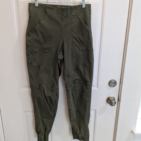 Spanx Stretch Twill Cargo Ankle Joggers - Picture 3 of 6